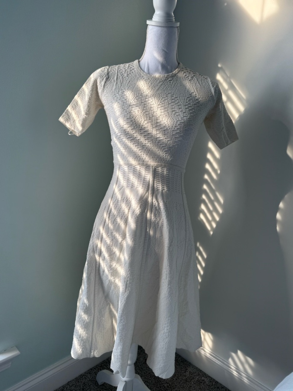 A. L. C. crew neck short sleeve dress